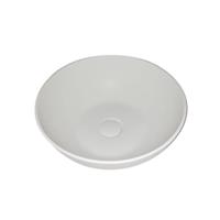 Opbouw Wastafel Sanimex Sardonyx Solid Surface Rond Wit Sanimex - thumbnail