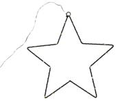 Ster metaal 50 LED 40cm warm-wit - thumbnail