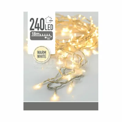Kerstverlichting 240 LED 18m WW Trnsp