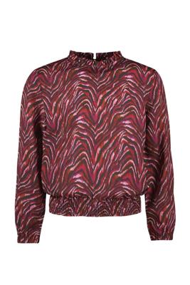 B.Nosy Meisjes blouse - Bella - Gleeful AOP