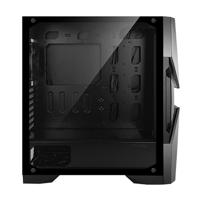 DA601 - Midtowermodel - uitgebreide ATX - geen voeding - USB/Audio - zwart - thumbnail