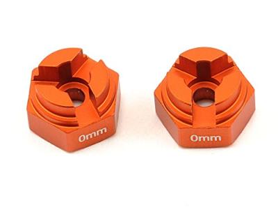 Aluminum hex hub (0mm offset/orange)