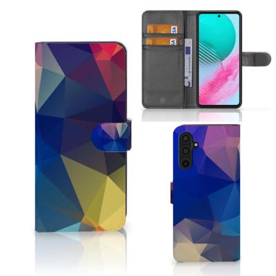 Samsung Galaxy M54 | Book Case | Polygon Dark Samsung Galaxy M54 | Book Case | Polygon Dark