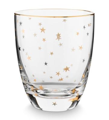 Pip Studio Waterglas Sterren Goud