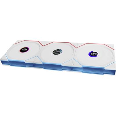 Lian Li Lian Li UNI FAN TL Wireless LCD Lüfter, ARGB, PWM, 3er-Pack inkl. Controller PC-ventilator Wit (b x h x d) 120 x 28 x 124 mm Lian Li Lian Li UNI FAN TL Wireless LCD Lüfter, ARGB, PWM, 3er-Pack inkl. Controller PC-ventilator Wit (b x h x d) 120 x 28 x 124 mm