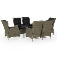 7-delige Tuinset bruin - thumbnail