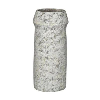 PTMD bloempot nimma hoog l cement grijs 50 cm | 2 stuks