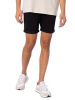 JACK & JONES JEANS INTELLIGENCE regular fit chino short Bowie zwart - thumbnail