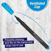 Faber Castell FC-116451 Black Edition Brushpennen 10 Stuks - thumbnail