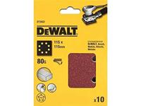 DeWALT DT3022 P80 Schuurpapier 1/4 Velcro VE=10 - thumbnail