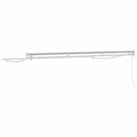 VidaXL Zijde frame wit 3,5 x 2 m poedercoating staal - thumbnail