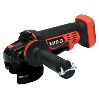 Yato YT-82826 haakse slijper 125 mm 18 V Zwart, Rood