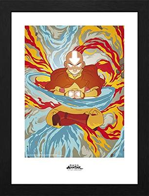 Avatar the Last Airbender Framed Print - Aang Avatar State
