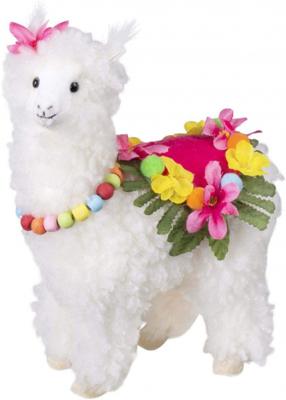 Boland decoratie lama 24 x 18 cm wit Boland decoratie lama 24 x 18 cm wit