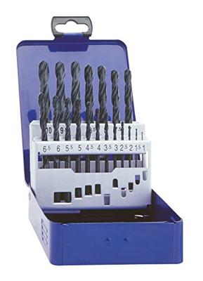 Eventus by Exact 32001 HSS Metaal-spiraalboorset 19-delig Rollenwals DIN 338 Cilinderschacht 1 stuk(s)