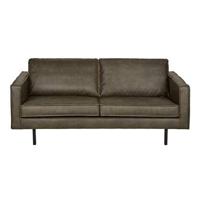 WOOOD Bank 'Rodeo' 2,5-zits, kleur legergroen - thumbnail