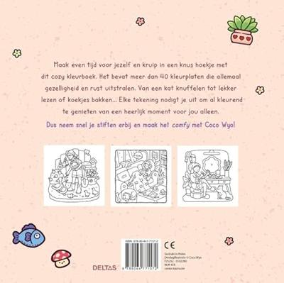 Girl Moments Cute & Comfy kleurboek Coco Wyo