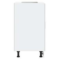 Keuken hoekonderkast "Porto" bewerkt hout bruin eikenkleur - thumbnail