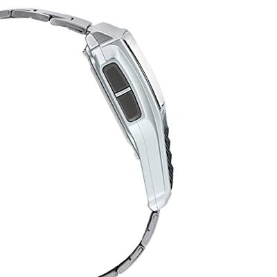 Casio DATABANK CALCULATOR STEEL Zwart Zilverkleurig Heren horloge