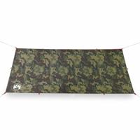 VidaXL Kampeerluifel waterdicht 406x306 cm camouflage - thumbnail