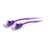 C2G CAT6A Extra flexibele slanke Ethernet-kabel, ideaal voor gebruik met router, modem, internet, Wifi-boxen, Xbox, PS5, Smart TV, SKY Q, IP-camera - thumbnail