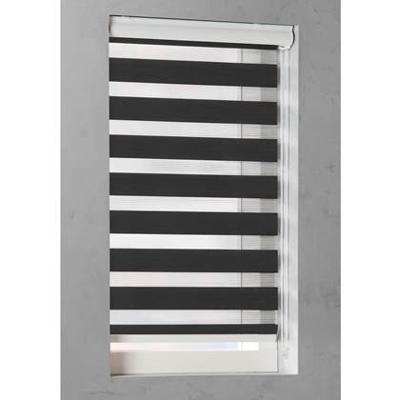 Rollit Noah Duo Rolgordijn Zwart Rollit Noah Duo Rolgordijn Zwart