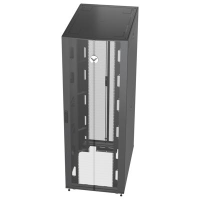 VERTIV Rack 48U 2265mm H x 800mm W x 1215mm D Color RAL 7021 Black Gray