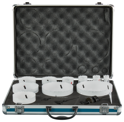 Makita D-75764 Gatenzaagset 13-delig 22 mm, 29 mm, 35 mm, 44 mm, 57 mm, 64 mm, 76 mm, 92 mm, 111 mm, 127 mm 1 set(s) Makita D-75764 Gatenzaagset 13-delig 22 mm, 29 mm, 35 mm, 44 mm, 57 mm, 64 mm, 76 mm, 92 mm, 111 mm, 127 mm 1 set(s)