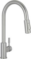 Saqu Berro keukenkraan met uittrekbare handdouche RVS - thumbnail