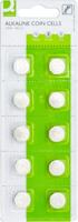 Q-CONNECT knoopcel, alkaline, LR54, blister van 10 stuks - thumbnail