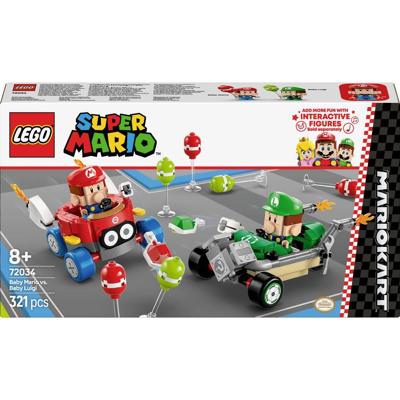 LEGO Super Mario Mario Kart: Baby Mario vs Baby Luigi 72034