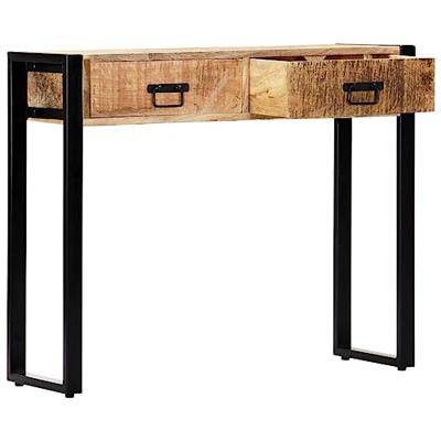 VidaXL Wandtafel 90x30x75 cm massief mangohout