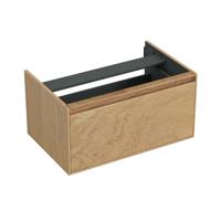 Onderkast Forzalaqua Reno 80x51x40 Cm 1 La Softclose Eiken Smoke - thumbnail