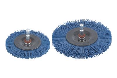 Wolfcraft Nylon-schotelborstel Schacht-Ø 6 mm 2727000 1 stuk(s)