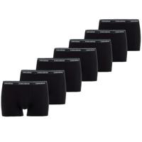 7-pak heren boxershorts Katoen - Lange pijp - Zwarte multipack heren onderbroeken - thumbnail