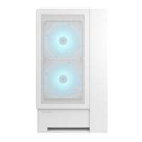 Cougar CGR-2WA3W-RGB Midi-tower PC-behuizing Wit 2 voorgeïnstalleerde ventilators, Zijvenster, Geïntegreerde verlichting - thumbnail