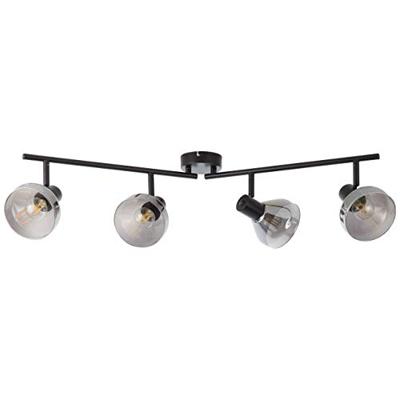 Brilliant Design plafondlampReflekt 4-lichts zwart - 82732/06