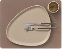 LIND DNA - Dinner Mat Square - Placemat 35x45cm Nupo Truffle - thumbnail