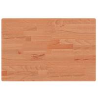 Wastafelblad 60x40x2,5 cm massief beukenhout - thumbnail