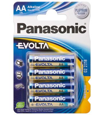 Panasonic Evolta Alkaline AA 4x