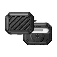 SUPCASE Hoesje voor AirPods Pro 2e/1e Generatie met Karabijnhaak & Reinigingsstaafje [MagSafe-Compatibel] [Militaire Bescherming] (UB Mag) Anti-Kras Harde Magnetische Hoes voor AirPods Pro 2/1, Zwart - thumbnail