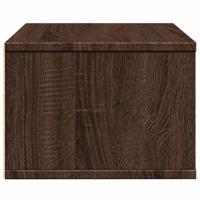 VidaXL Printerkastje 40x32x22,5 cm bewerkt hout bruin eikenkleurig - thumbnail