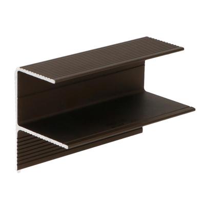 Twinson aluminium randafwerkingprofiel Bruin