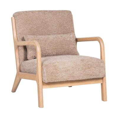 Woood Mark fauteuil chenille Zand