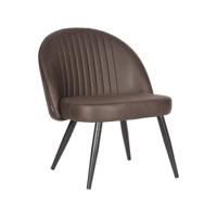 Label51 Fauteuil Enzo - Antraciet - Microfiber - thumbnail