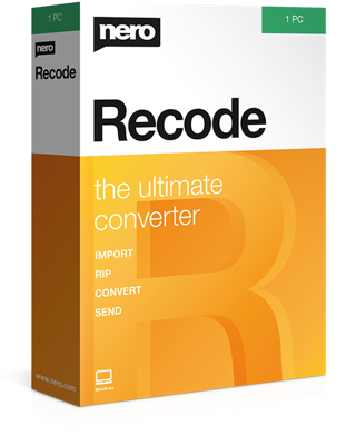 Nero Recode *Digitale Licentie*