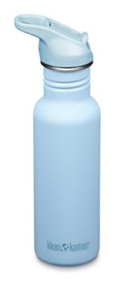 Klean Kanteen Drinkfles - classic narrow - sportdop met flip - clear sky - 532 ml