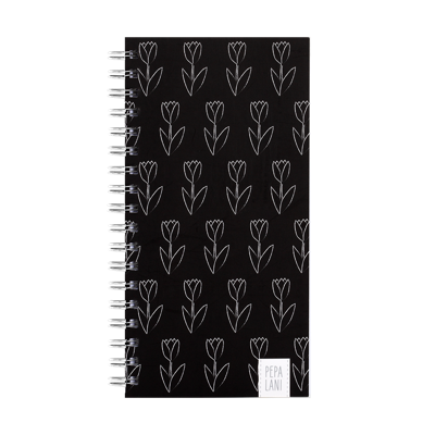 Pepa Lani To Do Boek Black & White Small Tulip