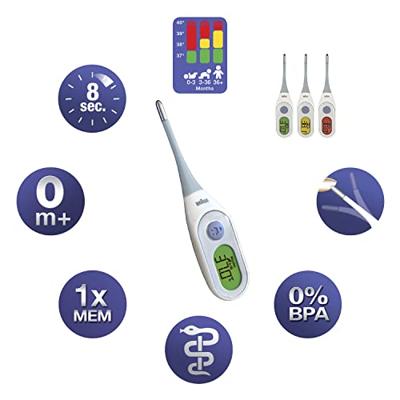 Braun PRT2000 Koortsthermometer Met koortsalarm - thumbnail