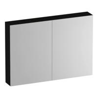 Brauer Impress Deluxe Spiegelkast - 100 cm - met interne en externe Verlichting - 2 Dubbelzijdige Spiegeldeuren - Timber Black - thumbnail